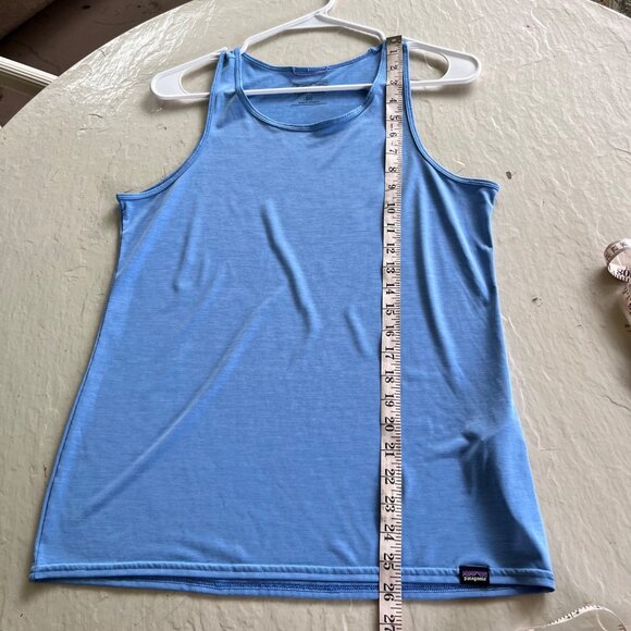 Patagonia Blue Capilene Cool Daily Tank Top Size M - Picture 7 of 8